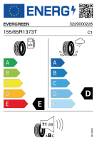 Pneumatici Auto Invernali EVERGREE EW62 155/65 R13 73 T - immagine 3