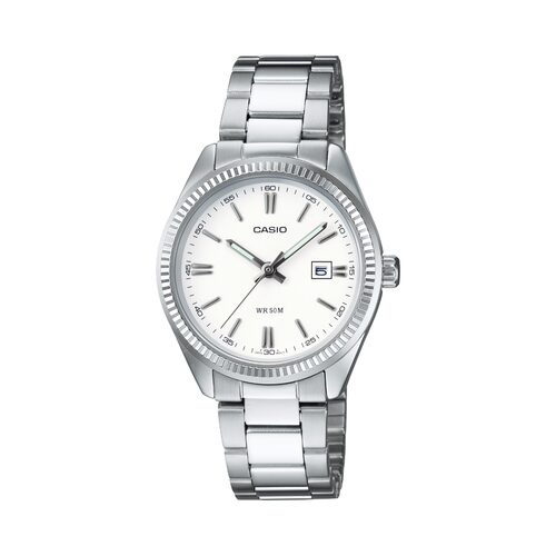 Orologio polso Orologio Casio LTP 1302PD 7A1VEG COLLECTION Silver e White (ord.min.1.00 unità)