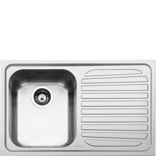 Lavello Lavello Smeg SP791D 2 ALBA Inox (ord.min.1.00 unità) - immagine 2