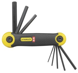 Set chiavi maschio esagonale Set chiavi maschio esagonale Stanley 269264 Nero (ord.min.1.00 unità)