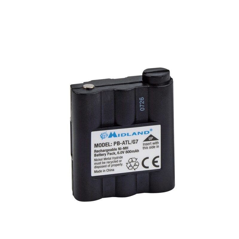 Ricetrasmittente batteria Ricetrasmittente batteria Midland C784 PB SERIES Pb Atl G7 (ord.min.1.00 unità)