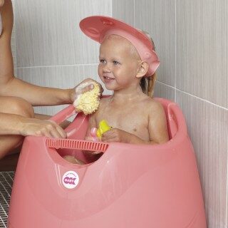 Spugna bagno Spugna naturale per neonati Okbaby 847 Arcipelago Giallo (ord.min.1.00 unità)