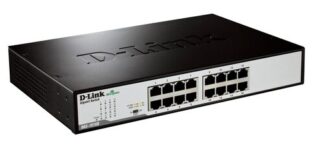 Switch di rete Switch di rete D Link DGS 1016D SMB Unmanaged Black (ord.min.1.00 unità)