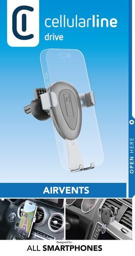 Supporto auto smartphone Supporto auto smartphone Cellular Line HANDYSWINGPROK HANDY Slide Univ (ord.min.1.00 unità)