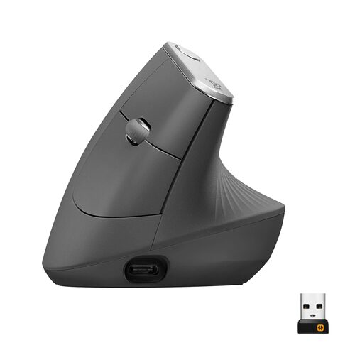 Mouse Mouse Logitech 910 005448 MX SERIES Vertical Advanced Ergonomic Black (ord.min.1.00 unità)