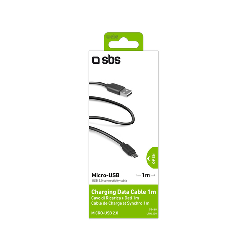 Cavo MicroUSB Cavo MicroUSB Sbs LTHL200 (ord.min.1.00 unità)