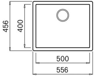Lavello Lavello Elleci LKZ10586 ZEN 105 Nero (ord.min.1.00 unità)