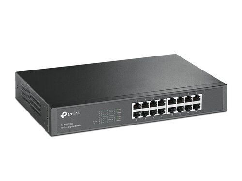 Switch di rete Switch di rete Tp Link TL SG1016D Unmanaged Black (ord.min.1.00 unità)