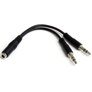 Splitter audio Splitter audio Startech.Com MUYHSFMM Y Cable Black (ord.min.1.00 unità)
