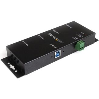 Hub USB Hub USB Startech.Com ST4300USBM 3.0 Industriale Black (ord.min.1.00 unità)