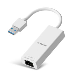 Adattatore di rete Adattatore di rete Edimax EU 4306 Type a Ethernet White (ord.min.1.00 unità)