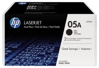Set toner Set toner Hp CE505D 05A Twin pack (ord.min.1.00 unità)