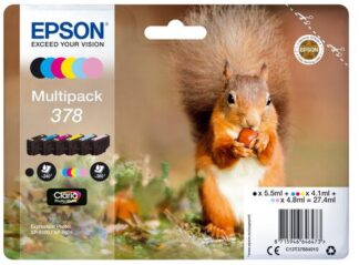 Set cartucce stampante Set cartucce stampante Epson C13T37884020 Multipack 378 (ord.min.1.00 unità)
