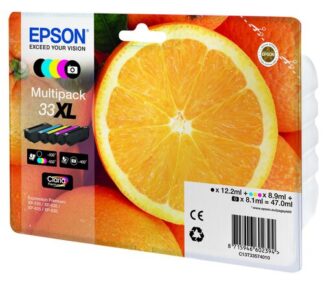 Set cartucce stampante Set cartucce stampante Epson C13T33574011 CLARIA Multipack 33 XL (ord.min.1.00 unità)
