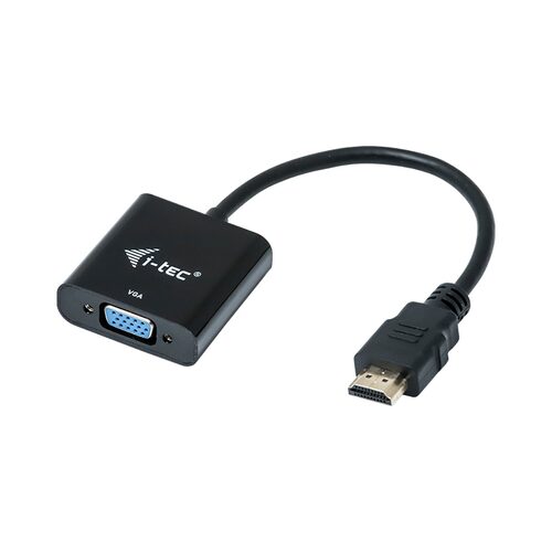 Adattatore video Adattatore video i tec HDMI2VGAADA Adapter Hdmi To Vga Black (ord.min.1.00 unità)