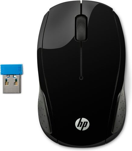 Mouse Mouse Hp X6W31AA ABB 200 Black (ord.min.1.00 unità)