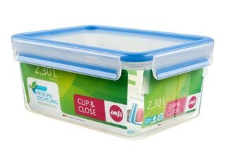 Contenitore alimenti Contenitore alimenti Emsa 508544 CLIP & CLOSE Azzurro e Trasparente (ord.min.1.00 unità)