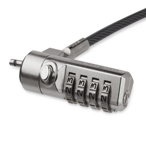Cavo con lucchetto Cavo con lucchetto Startech.Com LTLOCK4D Per dispositivi K Slot (ord.min.1.00 unità)