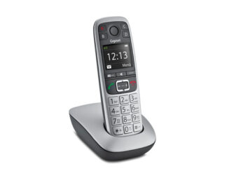 Cordless Cordless Gigaset S30852H2708K101 E SERIES E560 Black e Silver (ord.min.1.00 unità)