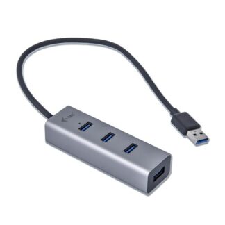 Hub USB Hub USB i tec U3HUBMETAL403 3.0 Grey (ord.min.1.00 unità)