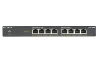 Switch di rete Switch di rete Netgear GS308PP 100EUS SOHO Unmanaged Black (ord.min.1.00 unità)