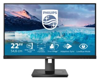 Monitor Monitor Philips 222S1AE 00 S LINE Black (ord.min.1.00 unità)