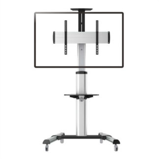 Carrello porta tv e monitor Carrello monitor Itb RO17 03 1260 ROLINE Mobile Cart Silver e Black (ord.min.1.00 unità)