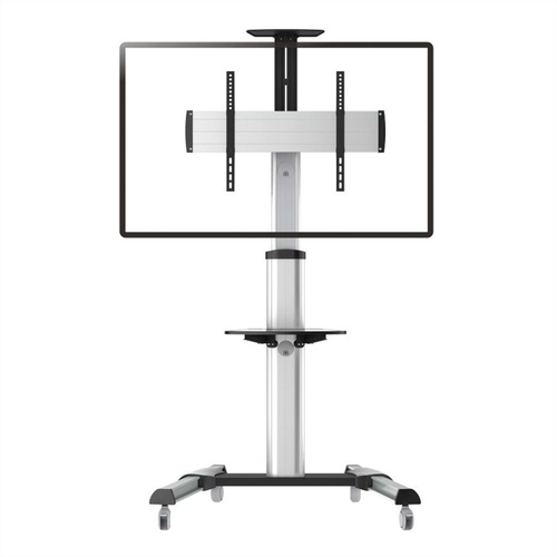 Carrello porta tv e monitor Carrello monitor Itb RO17 03 1260 ROLINE Mobile Cart Silver e Black (ord.min.1.00 unità)