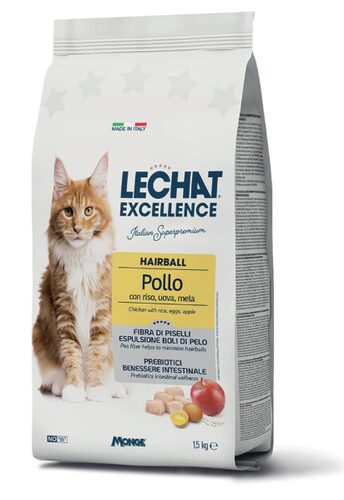Crocchette gatto Crocchette gatto Monge 6016A LECHAT EXCELLENCE Hairball (ord.min.1.00 unità) - immagine 2