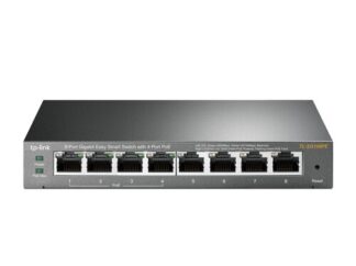 Switch di rete Switch di rete Tp Link TL SG108PE Easy Smart Grey (ord.min.1.00 unità)