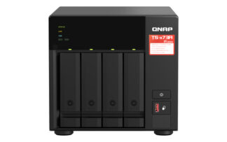 NAS NAS Qnap TS 473A 8G TS SERIES 4 Bay Black (ord.min.1.00 unità)