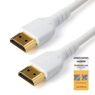 Cavo HDMI Cavo HDMI Startech.Com RHDMM2MPW Premium con Ethernet White (ord.min.1.00 unità)