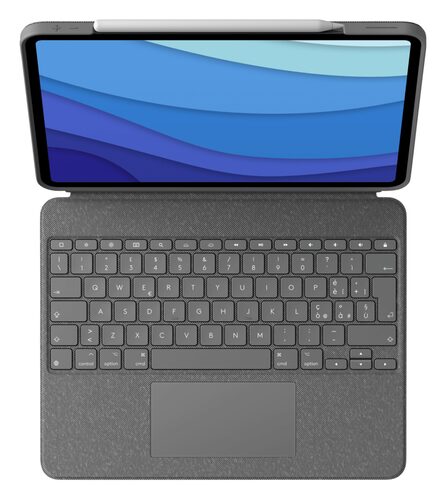 Custodia con tastiera Custodia con tastiera Logitech 920 010212 IPAD COMBO TOUCH Pro 12.9 5a (ord.min.1.00 unità)