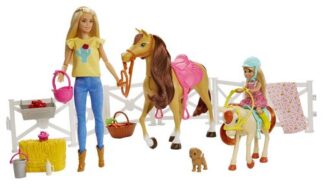 Set bambola Set bambola Mattel FXH15 BARBIE Ranch di Barbie e Chelsea (ord.min.1.00 unità)