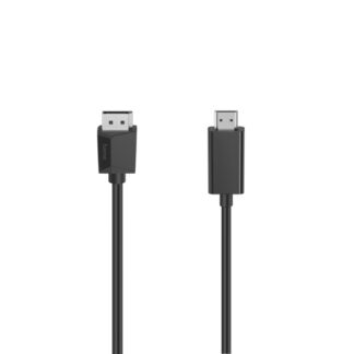 Cavo Displayport Cavo Displayport Hama 00200712 ESSENTIAL 4K Dp Hdmi Black (ord.min.1.00 unità)
