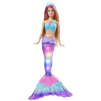 Bambola Bambola Mattel HDJ36 BARBIE Sirena Luci Scintillanti Dreamtopia (ord.min.1.00 unità)