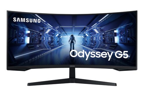 Monitor Monitor Samsung LC34G55TWWPXEN ODYSSEY G5 Curvo Black (ord.min.1.00 unità)