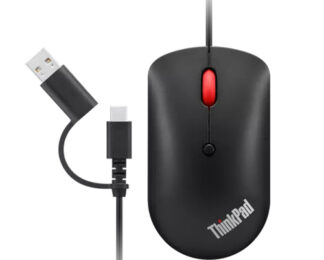 Mouse Mouse Lenovo 4Y51D20850 THINKPAD Wired compact Black (ord.min.1.00 unità)