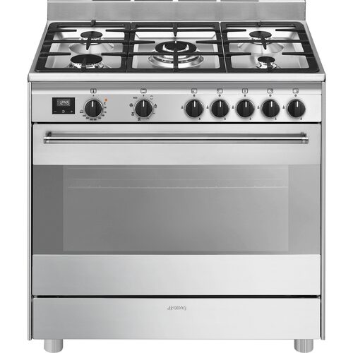 Cucina gas Cucina gas Smeg CONCERTO BG91X2 Stainless steel (ord.min.1.00 unità)