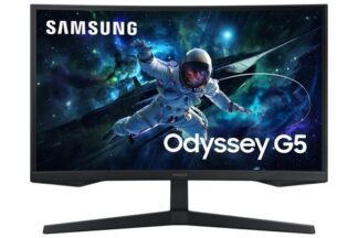Monitor Monitor Samsung LS27CG552EUXEN ODYSSEY G5 Curvo Black (ord.min.1.00 unità)