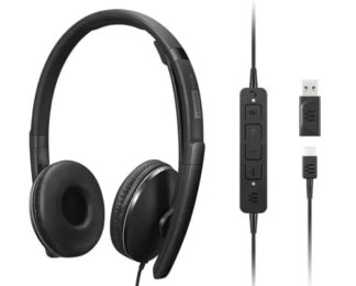Cuffie microfono filo Cuffie microfono filo Lenovo 4XD1M45627 Wired ANC Headset Gen 2 (Teams (ord.min.1.00 unità)