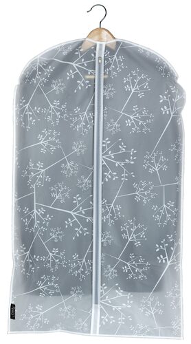 Custodia abiti Custodia abiti Domoliving 908000 BOB TON Salva Giacca con zip Bianco e (ord.min.1.00 unità)