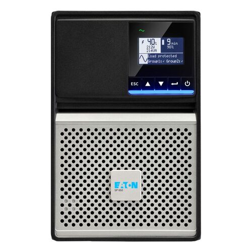 Gruppo di continuità Gruppo di continuità Eaton 5P650IG2 5P GEN2 650I Black e Silver (ord.min.1.00 unità)