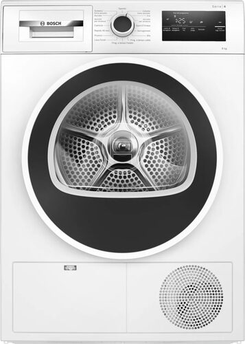 Asciugabiancheria libera installazione Asciugabiancheria Bosch SERIE 4 WTH85208II White e Black (ord.min.1.00 unità)