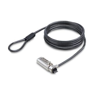 Cavo con lucchetto Cavo con lucchetto Startech.Com SSTDC4D LAPTOP LOCK K Slot Gray (ord.min.1.00 unità)