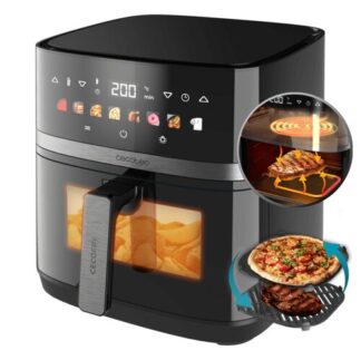 Friggitrice ad aria Friggitrice ad aria Cecotec 100501 CECOFRY&GRILL Duoheat 8000 Black (ord.min.1.00 unità)