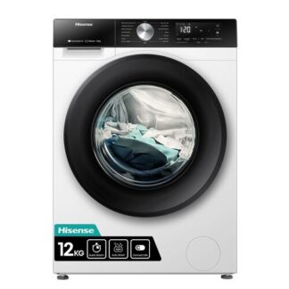 Lavatrice libera installazione Lavatrice Hisense 20013530 3S WF3S1243BW3 White e Black (ord.min.1.00 unità)