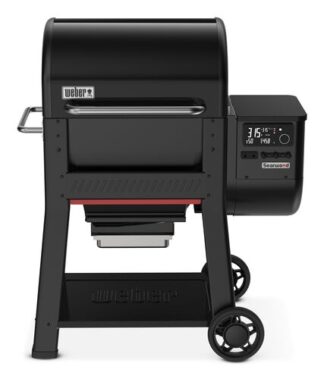 Barbecue Barbecue Pellet Weber 1500130 SEARWOOD 600 Nero (ord.min.1.00 unità)