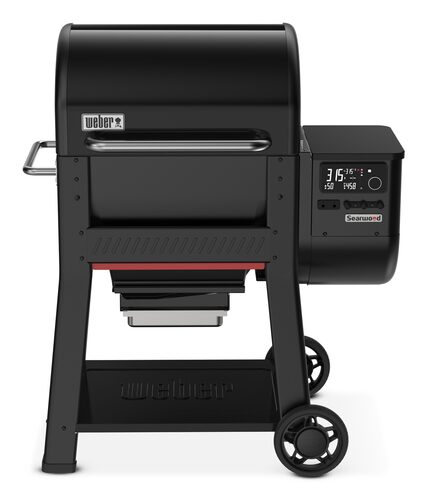 Barbecue Barbecue Pellet Weber 1500130 SEARWOOD 600 Nero (ord.min.1.00 unità)