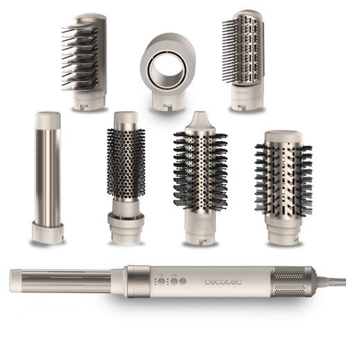 Modellatore capelli Modellatore capelli Cecotec 3465 BAMBA CeramicCare AirGlam 8in1 Champa (ord.min.1.00 unità)